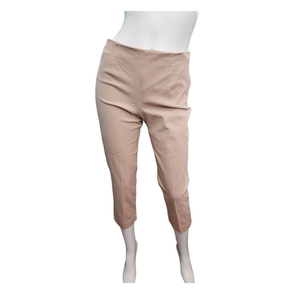Boston Proper Tan Capri Pants Womens 8